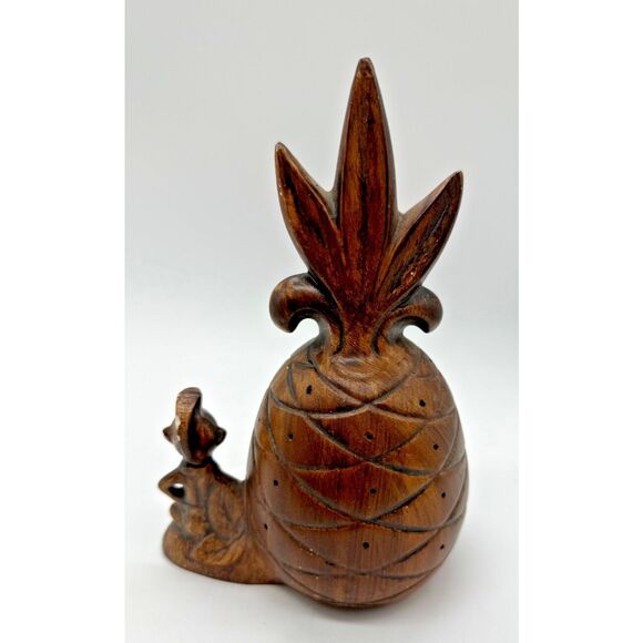 Vintage 1961‎ Treasure Craft Pineapple Tiki Toothpick Appetizer Skewer Holder - Picture 3 of 6